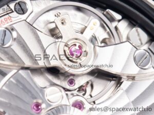 Constellation 41mm Blue Ceramic Bezel SS SBF 1:1 Best Edition White Dial on SS Bracelet A8900 - Image 21