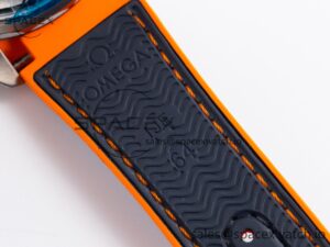 Planet Ocean 43.5mm Ti VSF 1:1 Best Edition Black/Orange Bezel Gray Dial on Gray Nylon Strap A8900 - Image 25