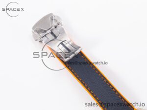 Planet Ocean 43.5mm Ti VSF 1:1 Best Edition Black/Orange Bezel Gray Dial on Gray Nylon Strap A8900 - Image 30