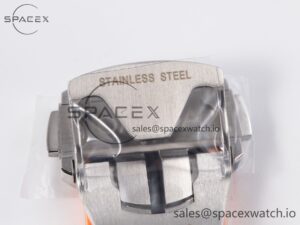 Planet Ocean 43.5mm Ti VSF 1:1 Best Edition Black/Orange Bezel Gray Dial on Gray Nylon Strap A8900 - Image 34