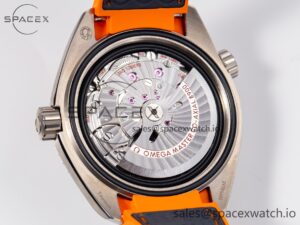 Planet Ocean 43.5mm Ti VSF 1:1 Best Edition Black/Orange Bezel Gray Dial on Gray Nylon Strap A8900 - Image 15