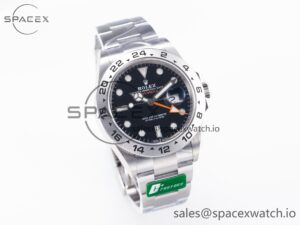 Explorer II 42mm 226570 904L SS C+F 1:1 Best Edition Black Dial on Bracelet VR3285 CHS - Image 5