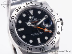 Explorer II 42mm 226570 904L SS C+F 1:1 Best Edition Black Dial on Bracelet VR3285 CHS - Image 3