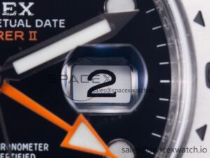 Explorer II 42mm 226570 904L SS C+F 1:1 Best Edition Black Dial on Bracelet VR3285 CHS - Image 10