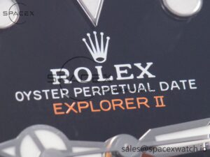 Explorer II 42mm 226570 904L SS C+F 1:1 Best Edition Black Dial on Bracelet VR3285 CHS - Image 8