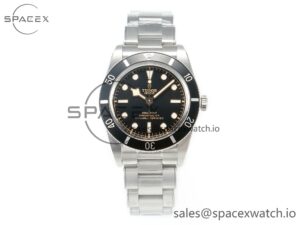 Black Bay 54 37mm SS ZF 1:1 Best Edition Black Dial on SS Bracelet A2824