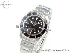 Black Bay 54 37mm SS ZF 1:1 Best Edition Black Dial on SS Bracelet A2824 - Image 4
