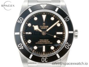 Black Bay 54 37mm SS ZF 1:1 Best Edition Black Dial on SS Bracelet A2824 - Image 2