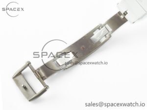 RM035 TRANSPARENT SONIC Best Edition Skeleton Dial on White Rubber Strap Clone RMUL2 V2 - Image 20
