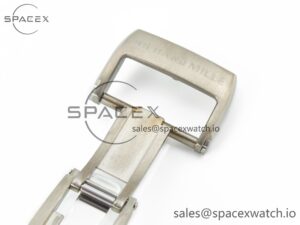 RM035 TRANSPARENT SONIC Best Edition Skeleton Dial on White Rubber Strap Clone RMUL2 V2 - Image 23
