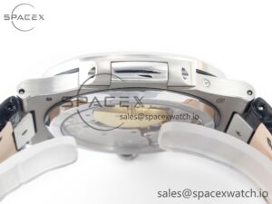 Nautilus 5712 SS PPF 1:1 Best Edition Blue Dial on Black Leather Strap A240 Super Clone V2 - Image 14