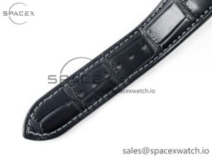 Nautilus 5712 SS PPF 1:1 Best Edition Blue Dial on Black Leather Strap A240 Super Clone V2 - Image 25