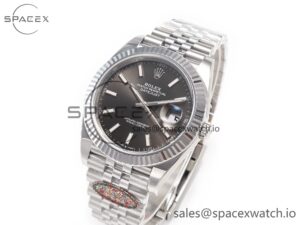 DateJust 126334 904L SS Clean Best Edition Gray Rhodium Dial on Jubilee Bracelet S3235 - Image 4