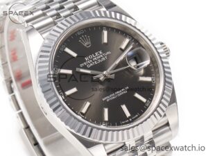 DateJust 126334 904L SS Clean Best Edition Gray Rhodium Dial on Jubilee Bracelet S3235 - Image 3