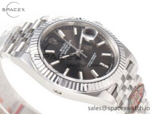 DateJust 126334 904L SS Clean Best Edition Gray Rhodium Dial on Jubilee Bracelet S3235 - Image 6