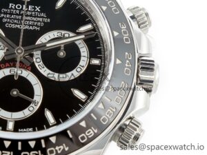 2023 Daytona 126500 AR+F 1:1 Best Edition 904L SS Case and Bracelet Black Dial SA4131 - Image 11