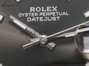 DateJust 126334 904L SS Clean Best Edition Gray Rhodium Dial on Jubilee Bracelet S3235 - Image 9