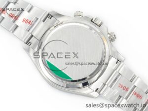2023 Daytona 126500 AR+F 1:1 Best Edition 904L SS Case and Bracelet White Dial SA4131 - Image 17