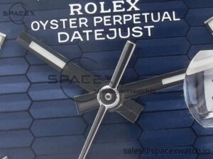 DateJust 36MM 126234 SS Clean 1:1 Best Edition Blue Fluted Dial on SS Jubilee Bracelet VR3235 - Image 9