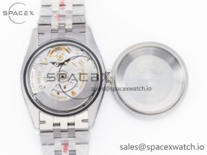 DateJust 36 126234 904L SS Clean 1:1 Best Edition Fluted Bezel Black Dial on Jubilee Bracelet VR3235 - Image 17