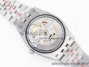 DateJust 36 126234 904L SS Clean 1:1 Best Edition Fluted Bezel Black Dial on Jubilee Bracelet VR3235 - Image 18