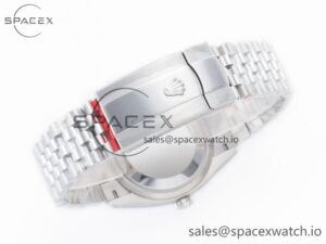 DateJust 36 126234 904L SS Clean 1:1 Best Edition Fluted Bezel Black Dial on Jubilee Bracelet VR3235 - Image 15