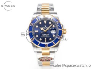 Submariner 126613LB 41mm Clean 1:1 Best Edition YG/SS Blue Dial VR3235