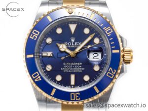 Submariner 126613LB 41mm Clean 1:1 Best Edition YG/SS Blue Dial VR3235 - Image 2