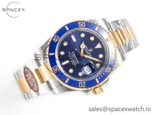 Submariner 126613LB 41mm Clean 1:1 Best Edition YG/SS Blue Dial VR3235 - Image 7
