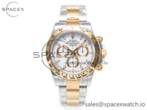 Daytona 116503 Clean 1:1 Best Edition 904L SS Case and Bracelet White Dial SA4130