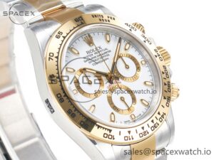 Daytona 116503 Clean 1:1 Best Edition 904L SS Case and Bracelet White Dial SA4130 - Image 3
