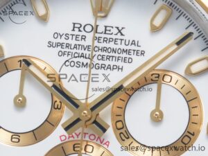Daytona 116503 Clean 1:1 Best Edition 904L SS Case and Bracelet White Dial SA4130 - Image 10