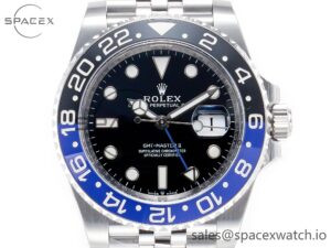 GMT-Master II 126710 BLNR Clean Black/Blue Ceramic 904L Steel Best Edition on Jubilee Bracelet DD3285 - Image 2