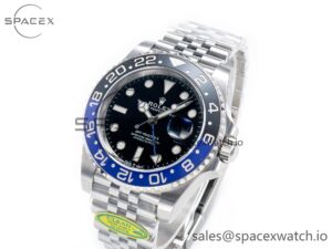 GMT-Master II 126710 BLNR Clean Black/Blue Ceramic 904L Steel Best Edition on Jubilee Bracelet DD3285 - Image 4