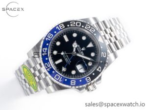 GMT-Master II 126710 BLNR Clean Black/Blue Ceramic 904L Steel Best Edition on Jubilee Bracelet DD3285 - Image 7