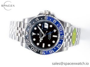 GMT-Master II 126710 BLNR Clean Black/Blue Ceramic 904L Steel Best Edition on Jubilee Bracelet DD3285 - Image 8