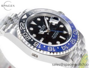 GMT-Master II 126710 BLNR Clean Black/Blue Ceramic 904L Steel Best Edition on Jubilee Bracelet DD3285 - Image 6