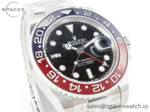 GMT-Master II 126710 BLRO Blue/Red Ceramic Clean Factory Best Edition on Bracelet DD3285 CHS V2 - Image 3