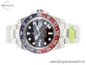 GMT-Master II 126710 BLRO Blue/Red Ceramic Clean Factory Best Edition on Bracelet DD3285 CHS V2 - Image 8
