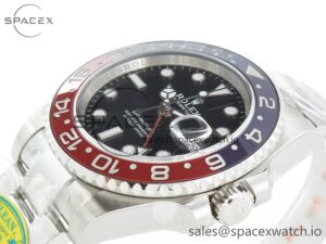 GMT-Master II 126710 BLRO Blue/Red Ceramic Clean Factory Best Edition on Bracelet DD3285 CHS V2 - Image 5