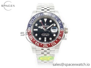 GMT-Master II 126710 BLRO Blue/Red Ceramic Clean Factory Best Edition on Oyster Bracelet DD3285 CHS V2