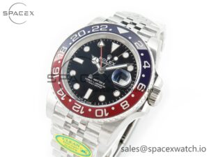 GMT-Master II 126710 BLRO Blue/Red Ceramic Clean Factory Best Edition on Oyster Bracelet DD3285 CHS V2 - Image 4