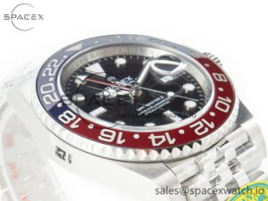 GMT-Master II 126710 BLRO Blue/Red Ceramic Clean Factory Best Edition on Oyster Bracelet DD3285 CHS V2 - Image 6