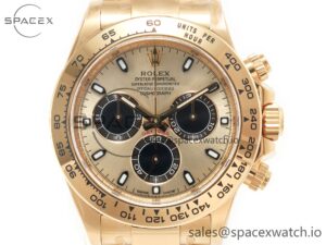 Daytona 116508 Clean Best Edition 904L Steel YG/Black Dial on YG Bracelet SA4130 - Image 2