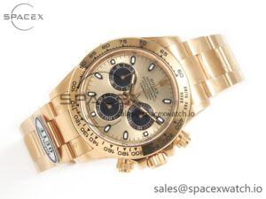 Daytona 116508 Clean Best Edition 904L Steel YG/Black Dial on YG Bracelet SA4130 - Image 7