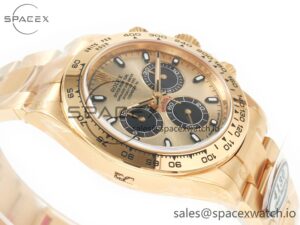 Daytona 116508 Clean Best Edition 904L Steel YG/Black Dial on YG Bracelet SA4130 - Image 6
