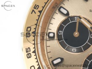 Daytona 116508 Clean Best Edition 904L Steel YG/Black Dial on YG Bracelet SA4130 - Image 9