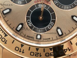 Daytona 116508 Clean Best Edition 904L Steel YG/Black Dial on YG Bracelet SA4130 - Image 12