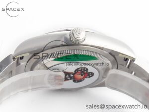 Oyster Perpetual 36mm 126000 Clean 1:1 Best Edition 904L Steel Red Dial on SS Bracelet VR3230 - Image 13