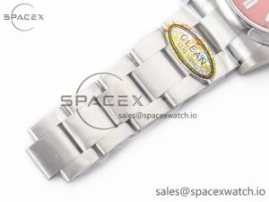 Oyster Perpetual 36mm 126000 Clean 1:1 Best Edition 904L Steel Red Dial on SS Bracelet VR3230 - Image 24
